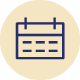 calendario amarillo