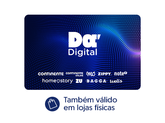 Cartão Dá Digital Também válido em loias fiscas