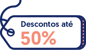 Desconto até 50%