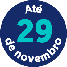 Até 29 de novembro