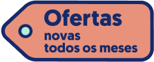 Ofertas novas todos os meses