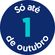 Só até 10 de setembro