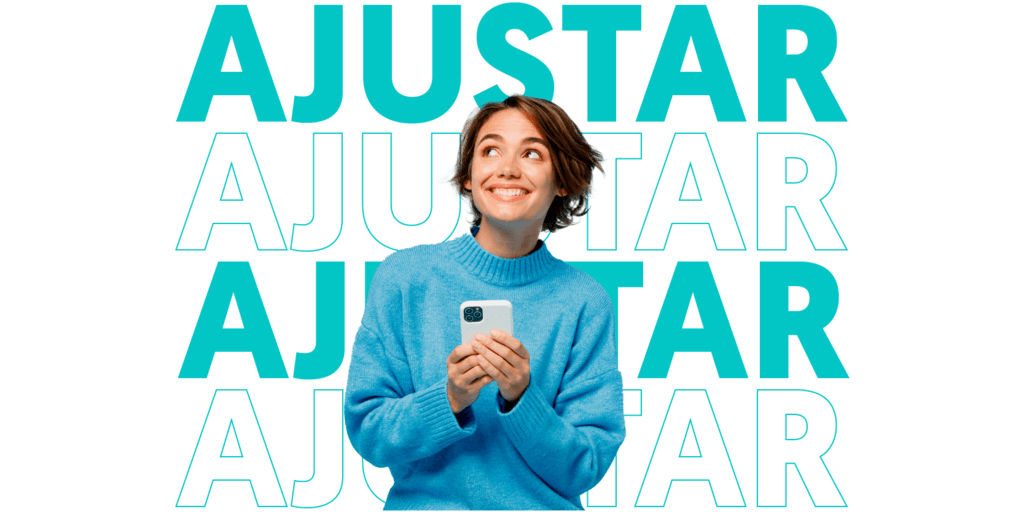 Mujer sonriendo con cabeza ligeramente mirando hacia arriba