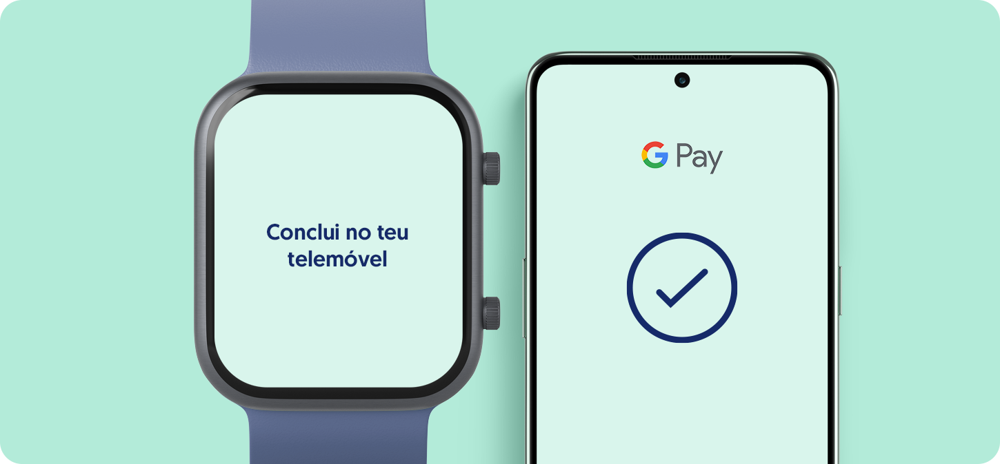 Apple Watch y iPhone con la app de Google Pay